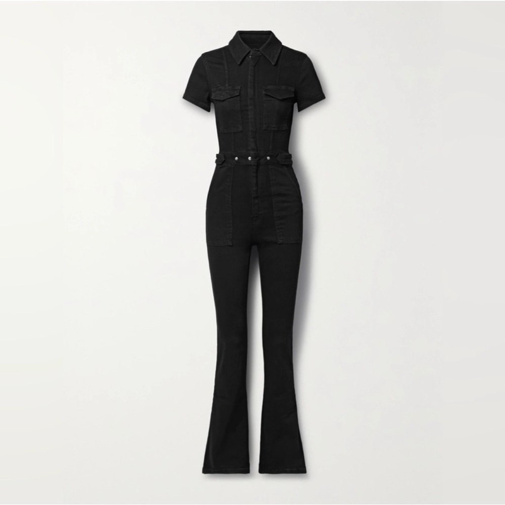NWT Good American Classic Black Jumpsuit - Picture 2 of 5